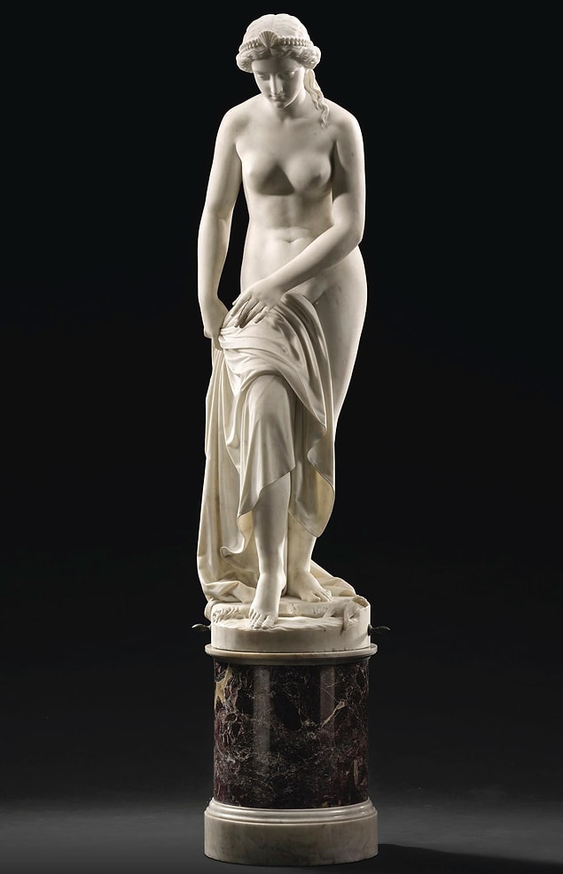 18. Nymph, Giovanni Battista Lombardi, 1864.