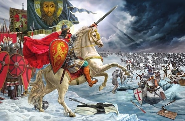 1. В каком веке произошло Ледовое побоище?