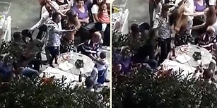 Eşiyle Karşılıklı Oynayan Dansözün Saçını Başını Yolan Kıskanç Kadın