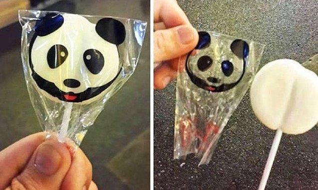 17. Panda temalı şeker bulduk diye sevinirken...