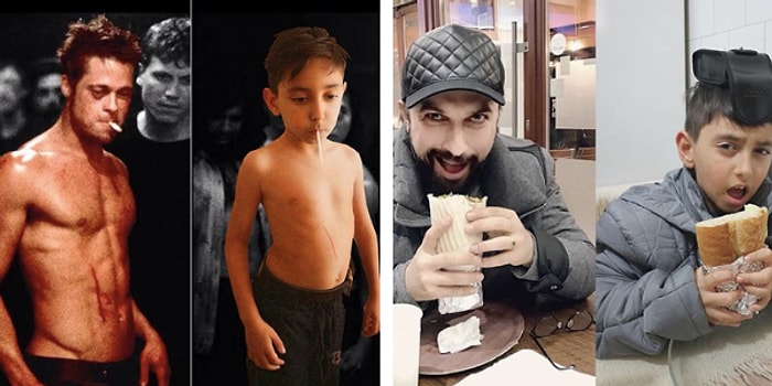 Hem Sevimli Hem Becerikli: Ünlüleri Taklit Ederek Kendini ve Bizleri Eğlendiren Afacan