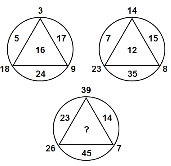 5. Какое число должно стоять на месте вопроса?