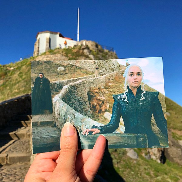 İspanya'da bulunan Gaztelugatxe Adası'nda Daenerys Targaryen!