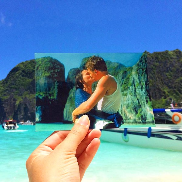 "The Beach" filminde Leonardo DiCaprio'nun Virginie Ledoyen'i öptüğü Maya Bay, Tayland!