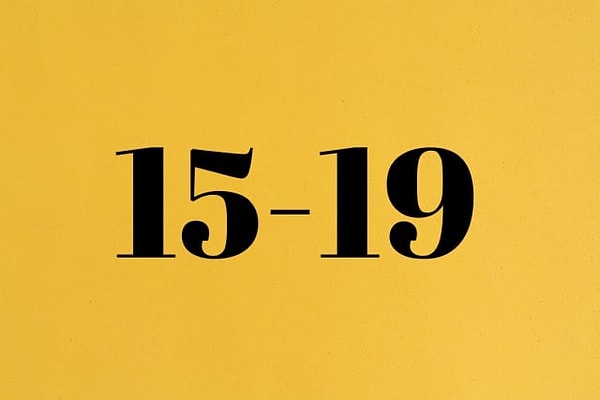 Ваш ментальный возраст 15-19 лет!