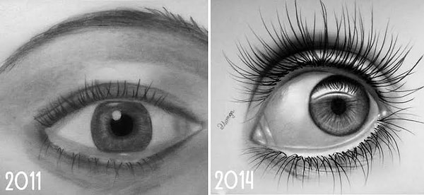 19. Практика - всё! 3-х летний прогресс.