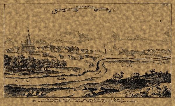 13. Между какими государствами был заключён Нерчинский договор?