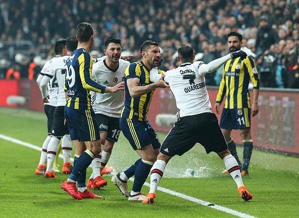 3. 2018 | Beşiktaş 2-2 Fenerbahçe