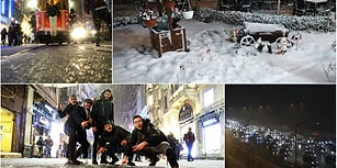 İstanbul Beyaz Bir Pazar Gününe Uyandı: Objektiflere Yansıyan 14 Fotoğraf ile Şehirden Kar Manzaraları