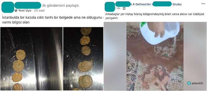 Defineciler Sosyal Medya Üzerinden Kapalı Gruplarda Örgütleniyorlar: Yenikapı Sikkelerini Bile Satıyorlar