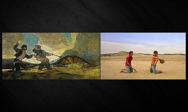 4. Francisco Goya, Duelo a Garrotazos (1823)