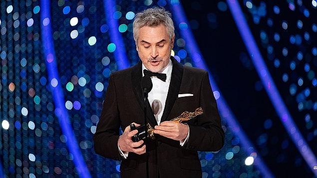 Meksikalı yönetmenler Oscar'a damga vurmaya devam etti: "En İyi Yönetmen Ödülü" "Roma" filmiyle Alfonso Cuaron'a verildi.