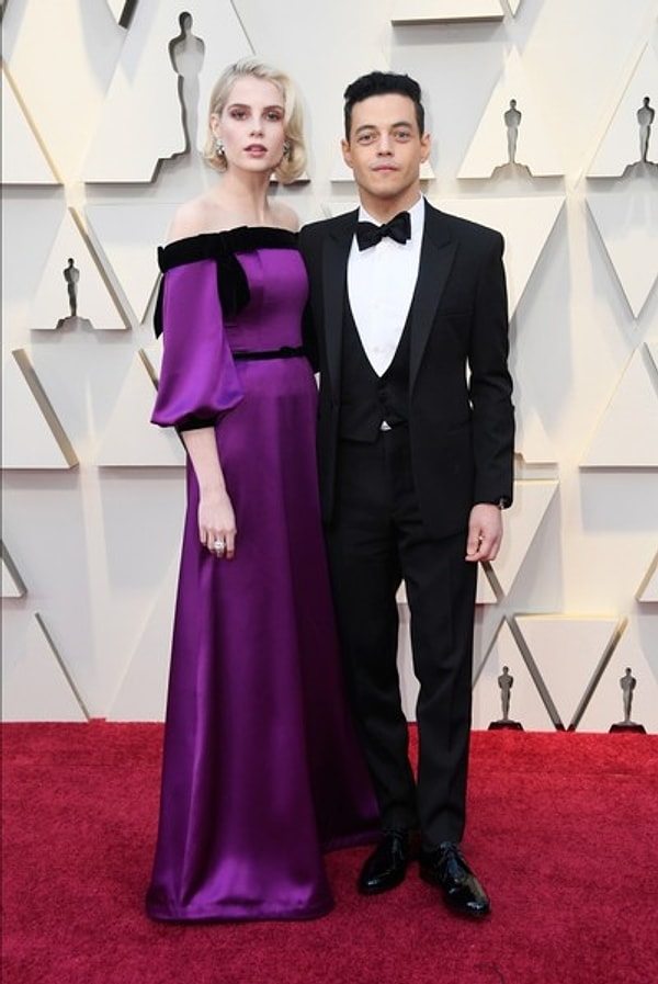 3. Люси Бойнтон и Рами Малек