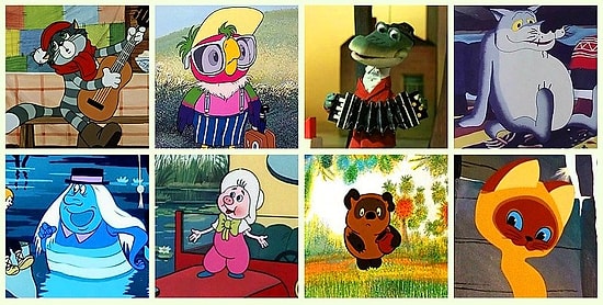 Тест: Те, кто вырос на советских мультфильмах, легко и просто пройдут наш тест :)