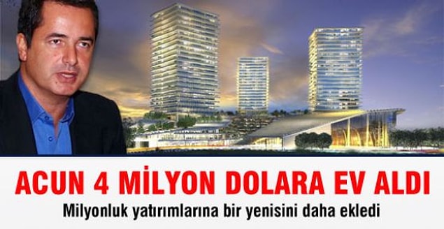 14. Acun Ilıcalı'nın zenginliği...