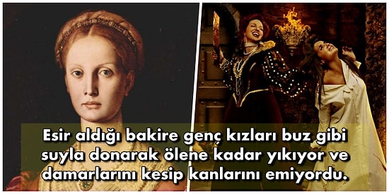 Bakire Kızların Vahşice Canını Alıp Genç Kalmak İçin Kanlarıyla Yıkanan ve Sonunda İblise Dönüşen Kanlı Kontes