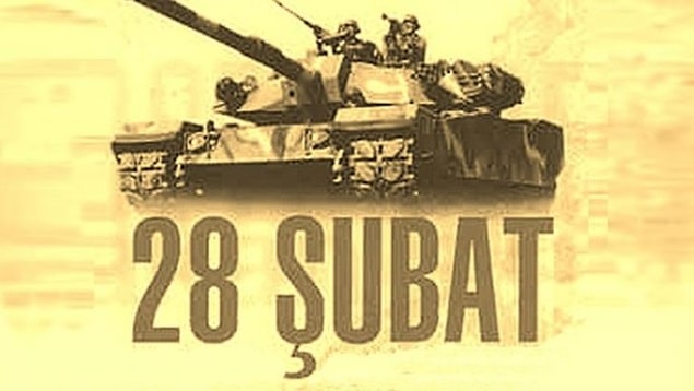1997: Türkiye Millî Güvenlik Kurulu'nun 9 saat süren toplantısında 28 Şubat süreci olarak adlandırılan kararlar alındı.