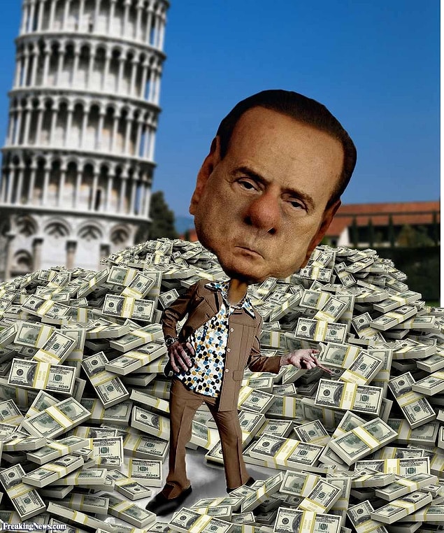 Soruşturmayı yürüten savcı, Berlusconi'nin sadece Faslı güzele 7.8 milyon dolar "hediye ettiğini" tespit etti.