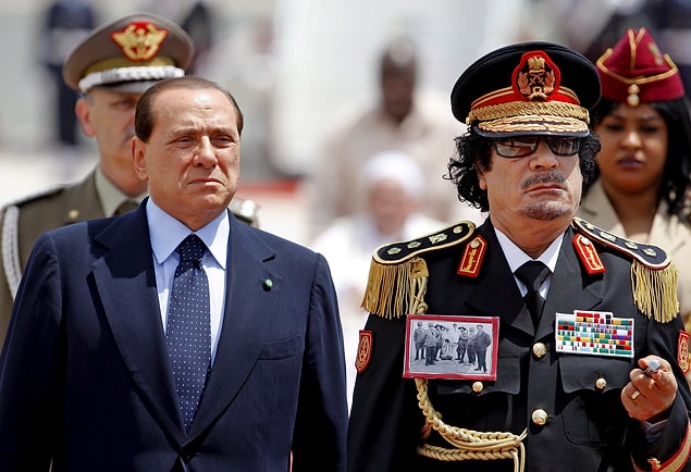 BONUS: Berlusconi'nin bu partileri, Libya lideri Kaddafi'nin Zenga Zenga adı verilen partilerinden esinlenerek düzenlediği biliniyor.