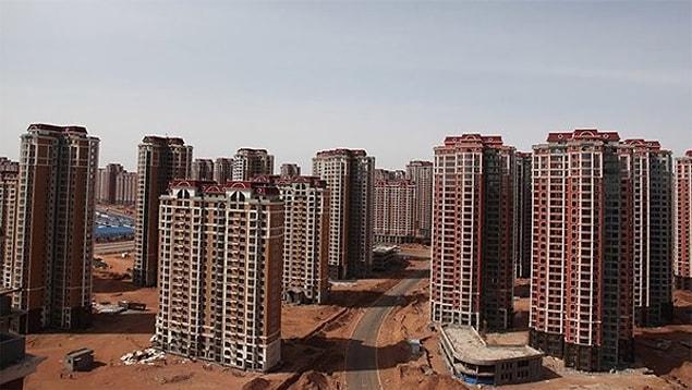 4. "Ordos, China is one of the world’s largest ghost towns."