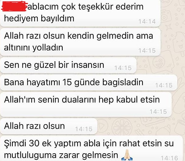 Danışan memnuniyeti paylaşanlar da.