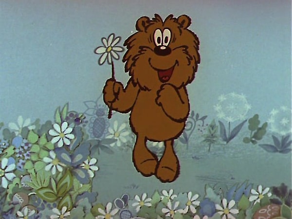 8. Что Медвежонок из мультика "Трям! Здравствуйте!" подарил Ежику на день рождения?