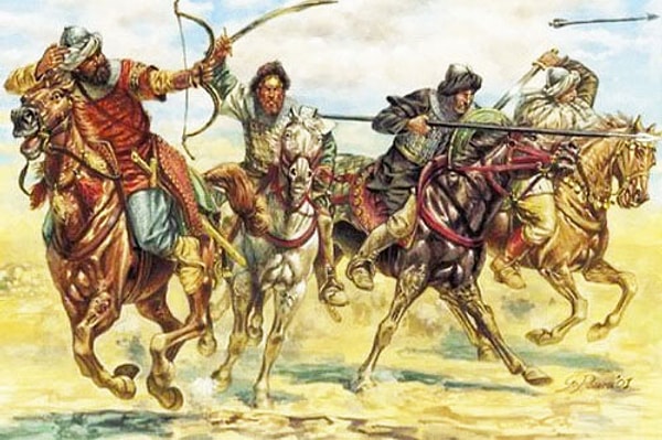 1. Какой князь в 965 году разгромил Хазарский каганат?