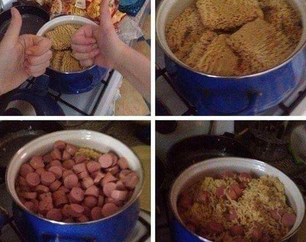 12. Борщ российского студента