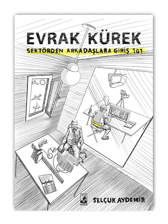 Selçuk Aydemir kitabı Evrak Kürek: Sektörden Arkadaşlara Giriş 101’de Cem Yılmaz’la tanışma hikayesini şöyle bitiriyor.
