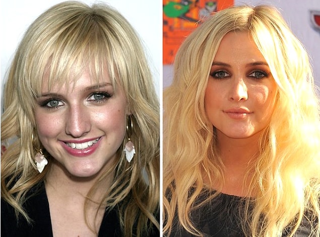 9. Ashlee Simpson da, burun estetiği iddialarını reddetmişti...