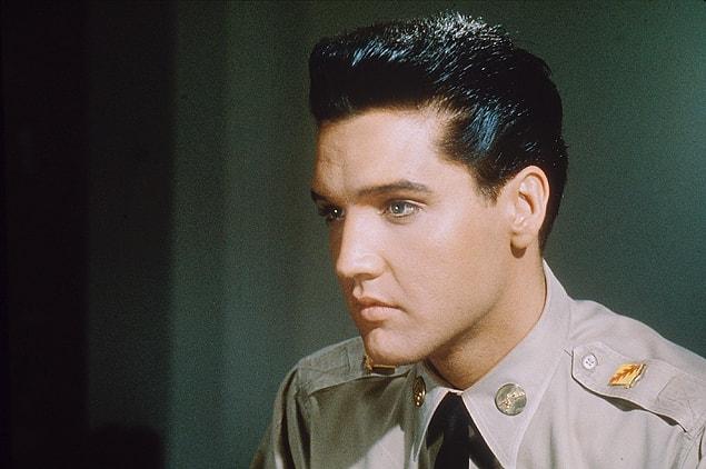 4. Elvis Presley was actually a natural blond.
