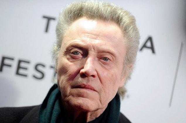 6. Christopher Walken traveled with the circus when he was 15 as a lion tamer.