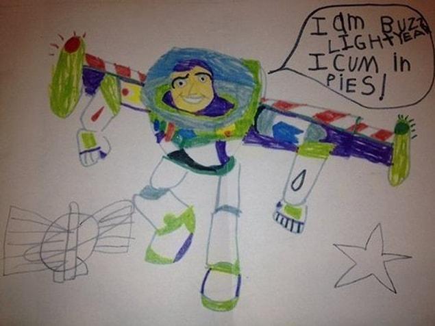 12. This not-quite-right Buzz Lightyear...