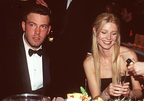 9. Гвинет Пэлтроу встречалась с Беном Аффлеком после расставания с Брэдом Питтом.