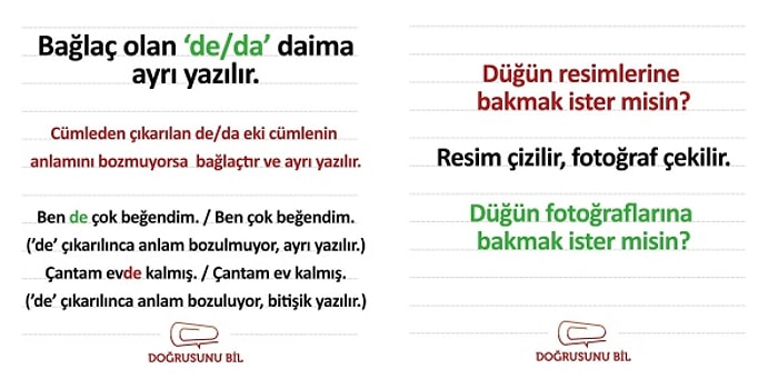 Aklınızın Kenarına Mutlaka Yazmanız ve Bilmeyenlerle Paylaşmanız Gereken Birbirinden Değerli 16 Dil Bilgisi Kuralı