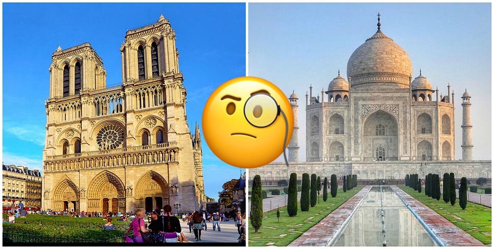 Тест: Сможете ли вы узнать все эти знаменитые шедевры архитектуры?