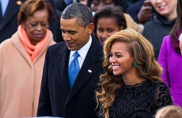Barrack Obama ve Beyonce