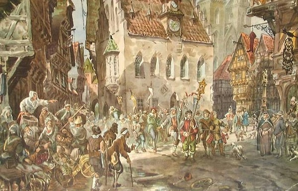 11. В хронологических рамках средневековье – это...