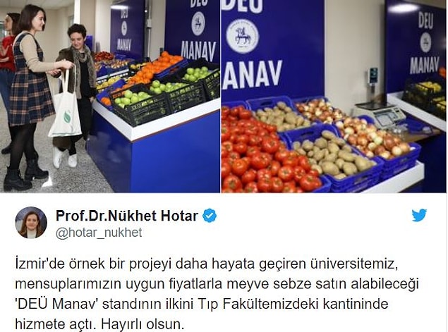İşte Rektör Hotar'ın o paylaşımları 👇