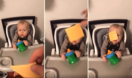 Dünya Tatlısı Kardeşinin Suratına Dilim Peynir Fırlatan Genç, Farkında Olmadan İlginç Bir Akım Başlattı!