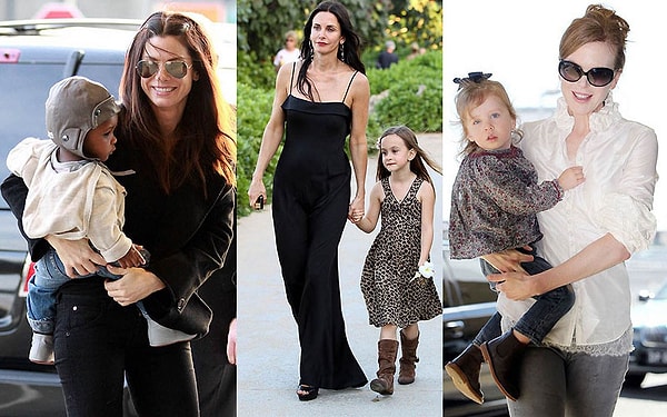 5. Кто из этих звёздных мам вам нравится больше всего?