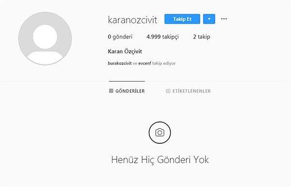 İlk önce Burak Özçivit ve Fahriye Evcen'in, doğmamış çocukları için Instagram hesabı açması dikkat çekti ama konumuz onların açtığı hesap değil.