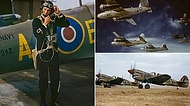 İkinci Dünya Savaşındaki Savaş Uçakları ve Mürettabetın Adeta Dün Çekilmiş Gibi Renklendirilmiş Fotoğrafları
