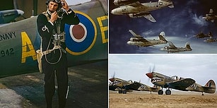 İkinci Dünya Savaşındaki Savaş Uçakları ve Mürettabetın Adeta Dün Çekilmiş Gibi Renklendirilmiş Fotoğrafları