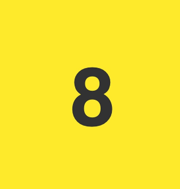 Если у вас получился номер 8: