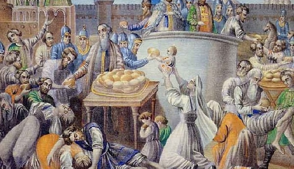 10. В какой период Русское царство во время правления Бориса Годунова охватил Великий голод?