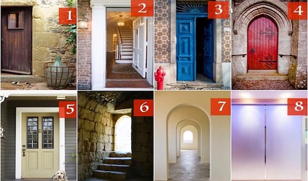 Итак, посмотрите на все 8 дверей и выберите, в какую из них вы хотели бы войти: