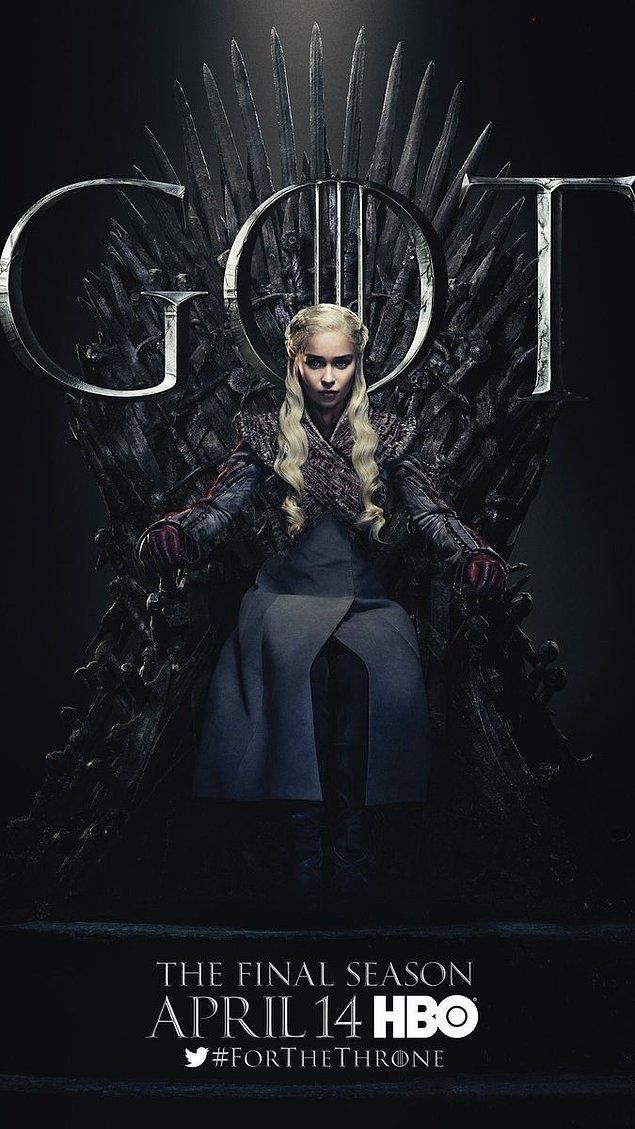3. Game of Thrones final sezonundan karakter posterleri yayınlandı.