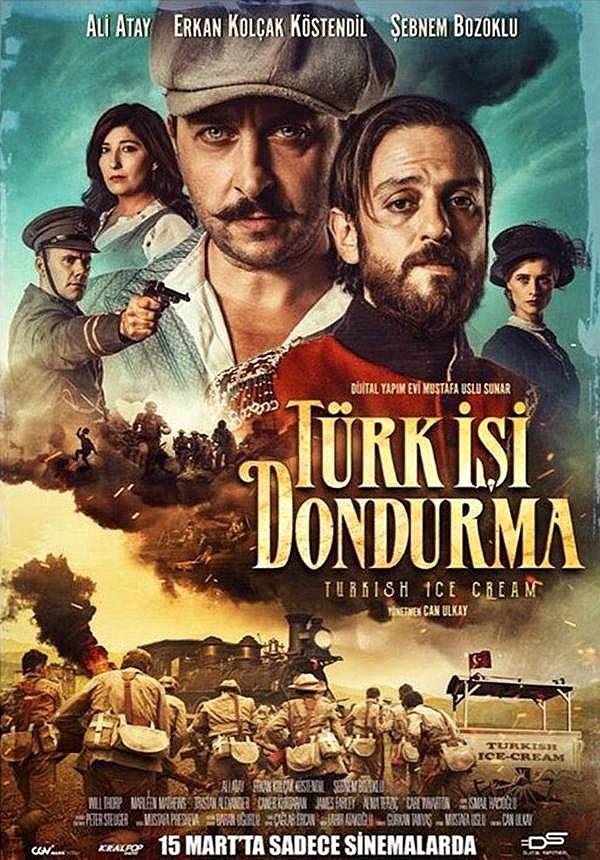 14. Ali Atay, Erkan Kolçak Köstendil ve Şebnem Bozoklu gibi isimleri kadrosunda bulunduran Türk İşi Dondurma filminden poster yayınlandı.