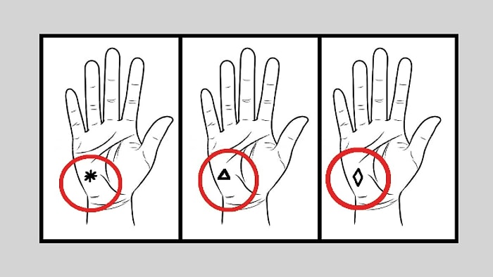 Тест: Найдите один из символов на вашей ладони, и узнайте, как он повлиял на вашу жизнь